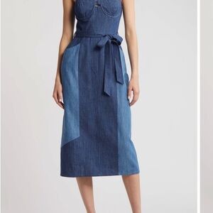 Denim Midi Dress